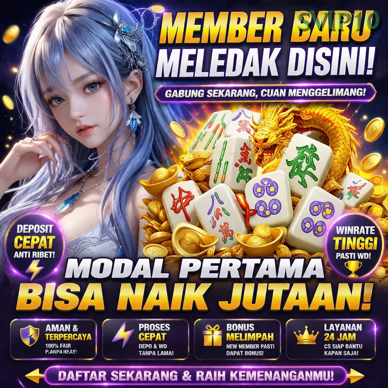 Main svip10agendaratq Menang Jackpot Besar